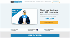 Desktop Screenshot of leadgladiator.com